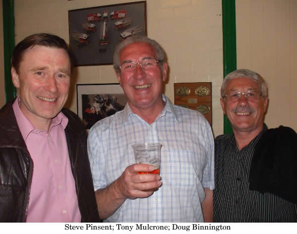 Steve Pinsent; Tony Mulcrone; Doug Bininngton